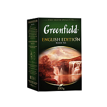 Чай чёрный GREENFIELD инглиш эдишн, 200г