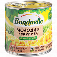 Кукуруза BONDUELLE молодая, 425мл