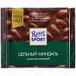 Шоколад молочный RITTER SPORT с цельным миндалем, 100г