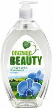 Гель для душа ORGANIC BEAUTY освежающий орхидея, 1л