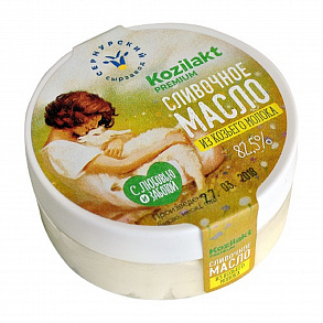 Масло сливочное СЕРНУРСКИЙ KOZILAKT, козье, 82,5%, 150г