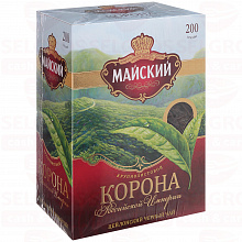 Чай чёрный МАЙСКИЙ корона, 200г