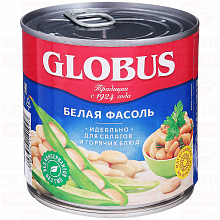 Фасоль белая GLOBUS, 425мл