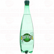 Вода минеральная PERRIER газированная пэт, 1л
