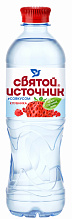 Напиток безалкогольный СВЯТОЙ ИСТОЧНИК негазированный, клубника, пэт, 500мл