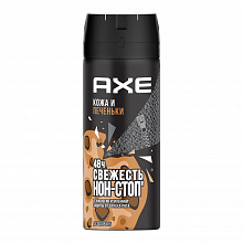 Дезодорант AXE аэрозоль, кожа и печеньки, 150мл