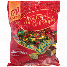 Конфеты шоколадные КРАСНЫЙ ОКТЯБРЬ цитрон, 250г