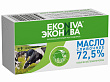 Масло сливочное ЭКОНИВА традиционное 72,5%, 180г