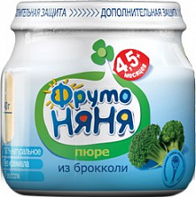 Пюре брокколи, 80г