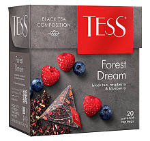 Чай чёрный TESS форест дрим 20х1,8г, 36г