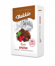 Смесь сухая для выпечки BAKKIE брауни, 350г