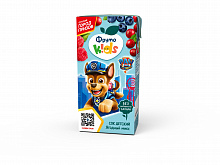 Сок ФРУТОKIDS ягодный микс, 200мл