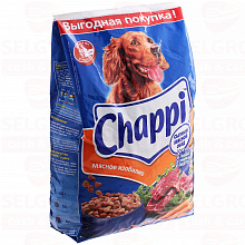 Корм для собак CHAPPI мясное изобилие, 2.5кг