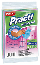 Салфетки для уборки PACLAN PRACTI 4 шт 38X40См