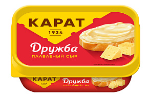 Сыр КАРАТ ДРУЖБА плавленый 45%, 200г