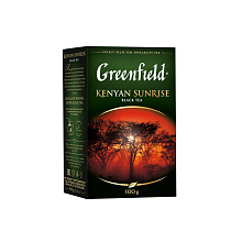 Чай чёрный GREENFIELD кениан санрайз, 100г