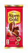 Шоколад молочный ALPEN GOLD с клубнично-йогуртовой начинкой, 85г