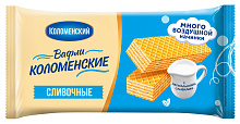 Вафли МБКК КОЛОМЕНСКОЕ сливочные, 220г