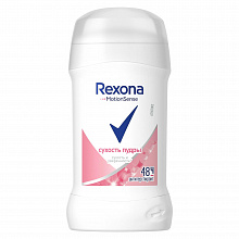 Антиперспирант-дезодорант REXONA сухость пудры, 40мл